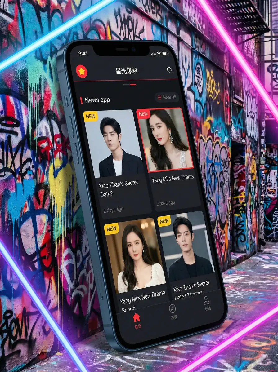 不知火舞 三个小孩 APP界面展示 - 掌上吃瓜神器